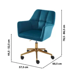 Fauteuil De Bureau MONACO -Promos Déco Vestiaire Boutique 198f3659df3d4d97af17537499af294b