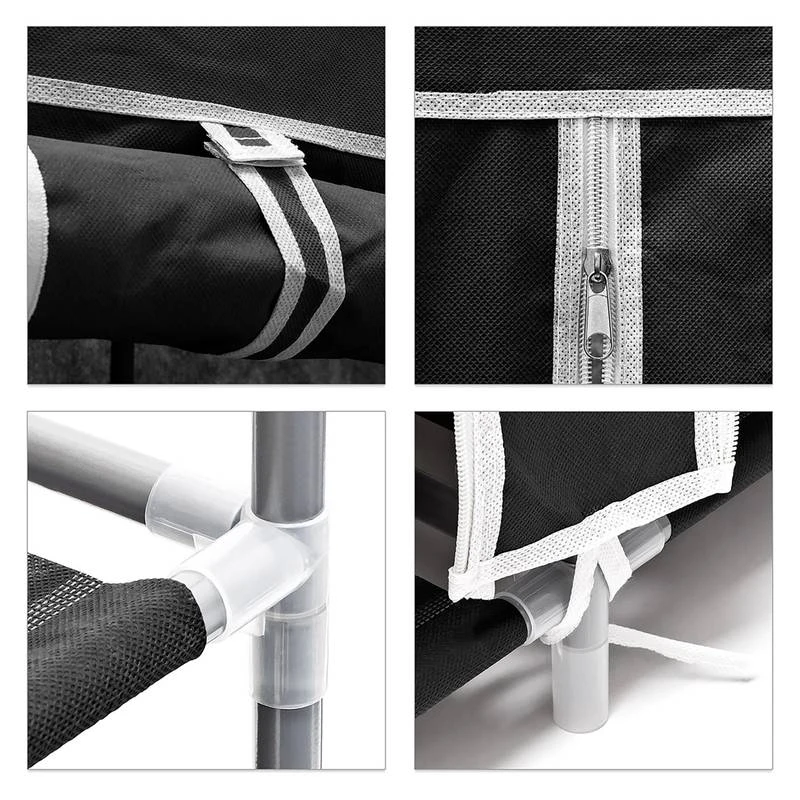 2xArmoire à Chaussures En Tissu Pliante 20 2xArmoire à Chaussures En Tissu Pliante – Image 20