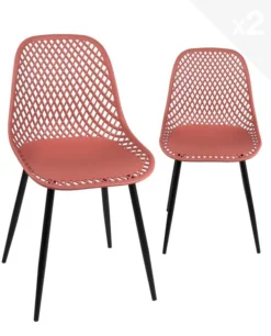 Lot De 2 Chaises Design SELI -Promos Déco Vestiaire Boutique 1b8638d7040c47e89eda6ddbee91d33e