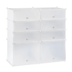 Meuble à Chaussures 8 Compartiments -Promos Déco Vestiaire Boutique 1bedf6dca4b248b0a1ec2ace0774681f