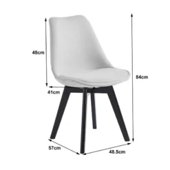 Lot De 2 Chaises NYBORG -Promos Déco Vestiaire Boutique 1c728b1f8d094fc8acc6e61b44529041