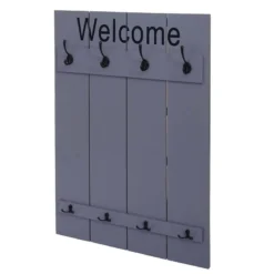 Vestaire Murale HWC-C89 Welcome Shabby -Promos Déco Vestiaire Boutique 1fcd913cd42b4fe586f68f958117b40d