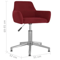 VIDAXL Chaise De Bureau Pivotante 27 VIDAXL Chaise De Bureau Pivotante -Promos Déco Vestiaire Boutique 210a9b530845491f8e5232f58d64b37e