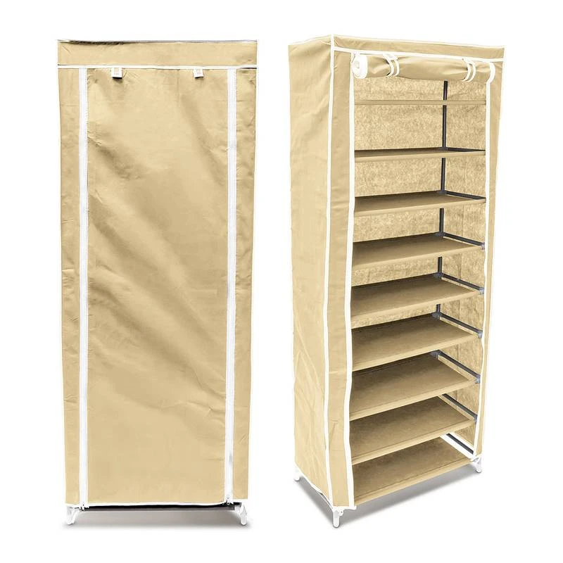 2xArmoire à Chaussures En Tissu Pliante 10 2xArmoire à Chaussures En Tissu Pliante – Image 10