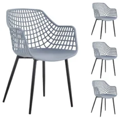 Chaises LUCIA (Lot De 4) -Promos Déco Vestiaire Boutique 2442eb4fdaf54313b633404ba5b395e4