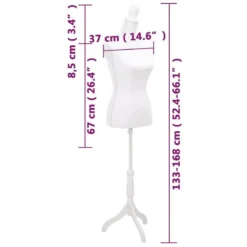 VIDAXL Mannequin Féminin -Promos Déco Vestiaire Boutique 2710478f31d0433b9583ae82706d810e