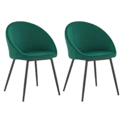Chaises Vintage Velours (lot De 2) -Promos Déco Vestiaire Boutique 29c468b6ba8a4bf2ae00307180b23282