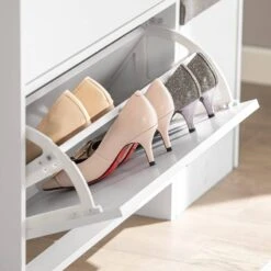 Armoire à Chaussures FSR107-W 13 Armoire à Chaussures FSR107-W -Promos Déco Vestiaire Boutique 2adb83dec199412986eb7cac377685b5