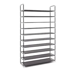 Étagère à Chaussures XXL 50 Paires Gris -Promos Déco Vestiaire Boutique 2cfdaa7911c943559c296a52d4131c45