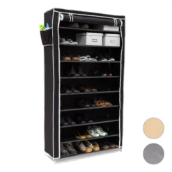 Meuble à Chaussures VALENTIN Tissu -Promos Déco Vestiaire Boutique 308fdd98c7c44280a0131f03efdb9287