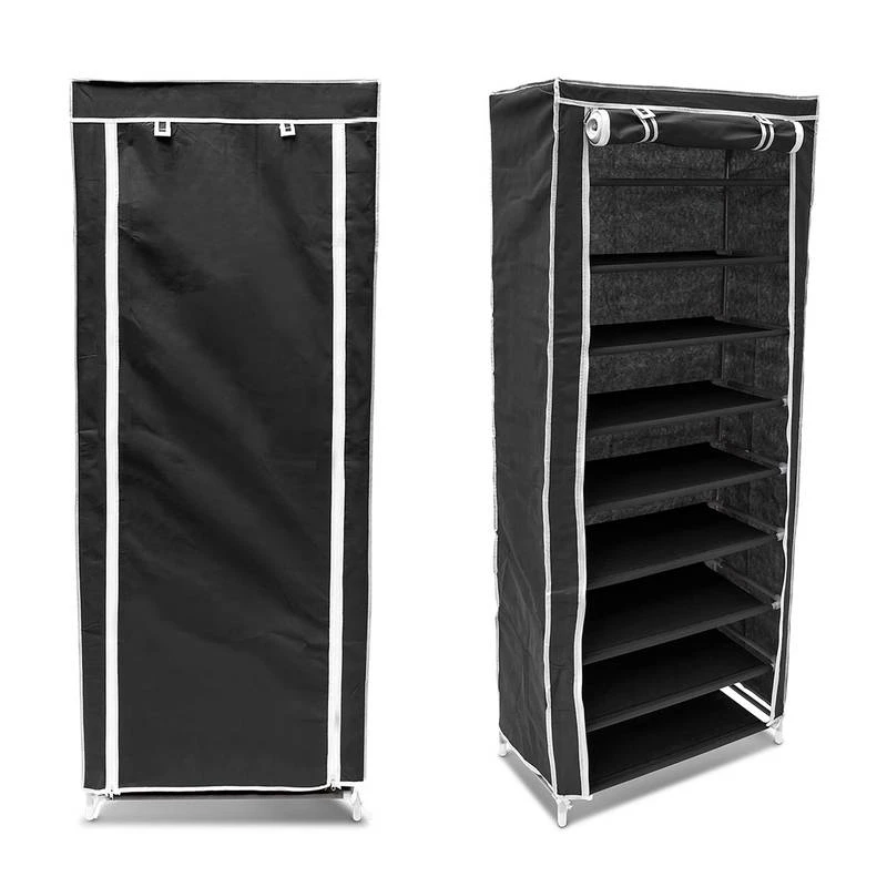 2xArmoire à Chaussures En Tissu Pliante 17 2xArmoire à Chaussures En Tissu Pliante – Image 17