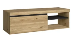 Meuble TV NATURALE Chêne/Noir 140x40x41 -Promos Déco Vestiaire Boutique 34b66204689247afb432ed42779ff862.cropped 232 220 1191 607.processed