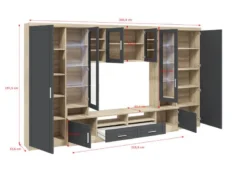 FURNIX Meuble Mural PALLOMA -Promos Déco Vestiaire Boutique 35d6f7faddd842c8a06f0076cff7a5e8