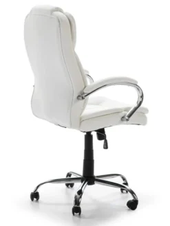 Fauteuil De Bureau Nixon Blanc -Promos Déco Vestiaire Boutique 3730bd2c54564d2fbb7be5adb056324d