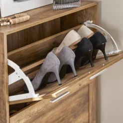 Meuble à Chaussures FSR137-F -Promos Déco Vestiaire Boutique 39b8533dbed64c0a8e261bf334ffd243