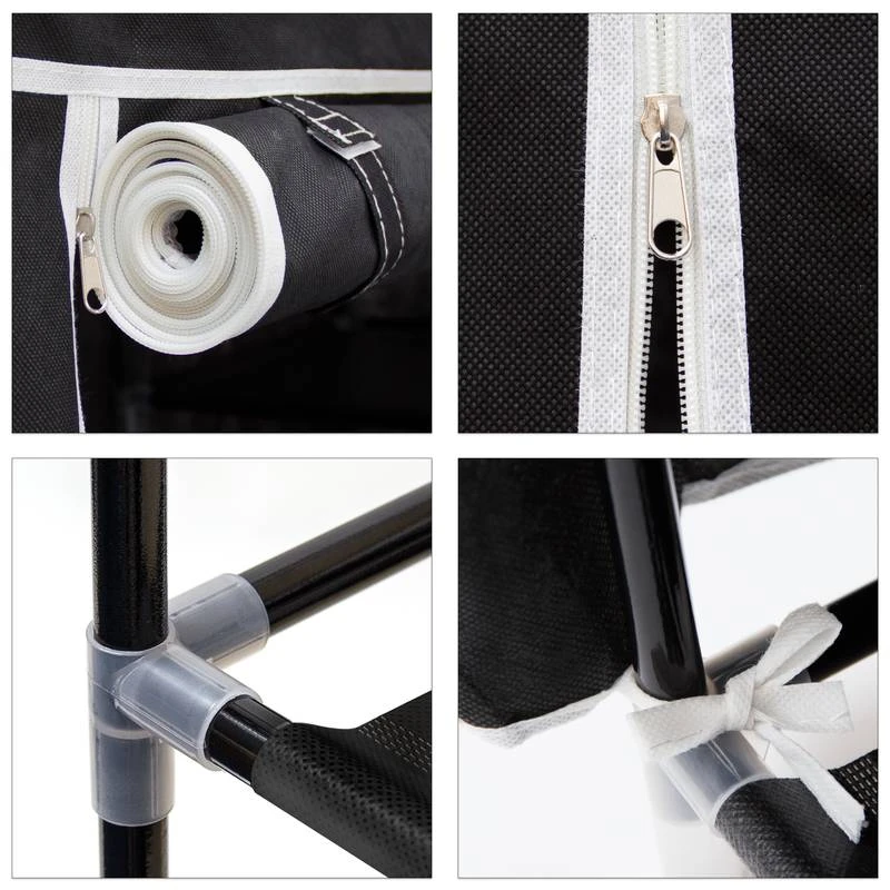 1xArmoire à Chaussures En Tissu Pliante 7 1xArmoire à Chaussures En Tissu Pliante – Image 7