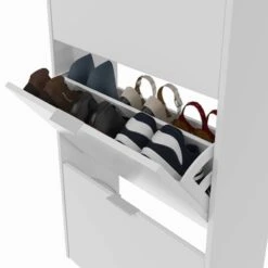 Meuble à Chaussures 3 Portes Rubi -Promos Déco Vestiaire Boutique 3b5aba9a341242448812314c95e9829a