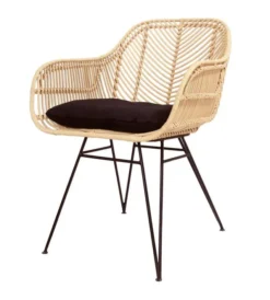 Fauteuil De Table En Rotin