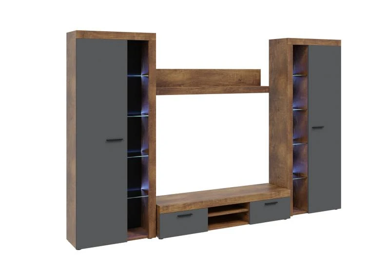 FURNIX Ensemble Meubles Riva XL Avec LED 2 FURNIX Ensemble Meubles Riva XL Avec LED – Image 2