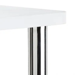 Meuble TV à Roulettes Blanc -Promos Déco Vestiaire Boutique 3db861fdcde24901aee47d4b6f263b45