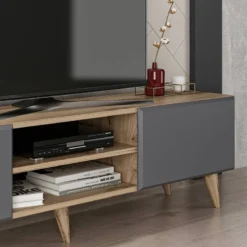 Meuble TV Grindsted à Portes -Promos Déco Vestiaire Boutique 3f756ebde23442f0912a1607986026a7