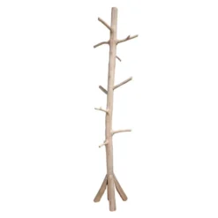 Porte-manteau Branche Arbre Teck - MIRA