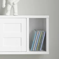 Étagère Murale Meuble D’Entrée FHK18-W -Promos Déco Vestiaire Boutique 420612d61ad7485aa25a510efde37ba8