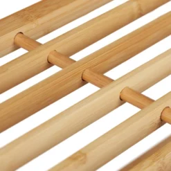 Étagère à Chaussures Bambou Empilable -Promos Déco Vestiaire Boutique 4462a42cacb74430a4629b6316be808b