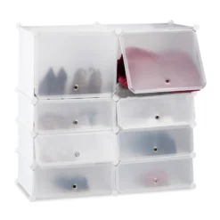 Meuble à Chaussures 8 Compartiments -Promos Déco Vestiaire Boutique 471a16ac482747b0ab2f23bed0a74177