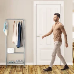 Portemanteau Avec 2 étagères -Promos Déco Vestiaire Boutique 48e1da3a431c434588e6990e9c13418c