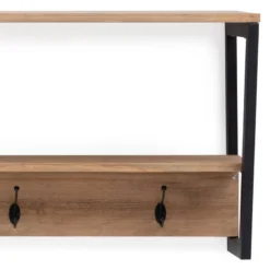 Étagère Polyg. Portemanteau 160cm Noir 9 Étagère Polyg. Portemanteau 160cm Noir -Promos Déco Vestiaire Boutique 4a2ee3228bb34214902be1493f40bc90