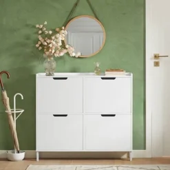 Armoire à Chaussures FSR100-W -Promos Déco Vestiaire Boutique 4c61dbab43344cdfb0c6de1667a548ce