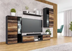 FURNIX Ensemble Meubles Sarai Sans LED