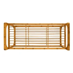 Étagère à Chaussures Bambou Rangement -Promos Déco Vestiaire Boutique 4e0bdc3704b64242a459587cc0ac4887