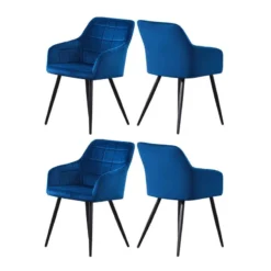 4 Chaises De Salle à Manger Camden -Promos Déco Vestiaire Boutique 4e72cb1a122242a28c18cd084981841e