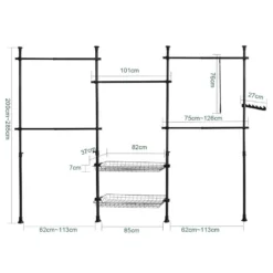Support Pour Vêtement KLS04-SCH 27 Support Pour Vêtement KLS04-SCH -Promos Déco Vestiaire Boutique 5039cd2b994645f48a99208aaa9a8f78