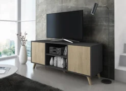Meuble TV140 WIND -Promos Déco Vestiaire Boutique 50fcac7748df4b3eb6950288e3cc3a90