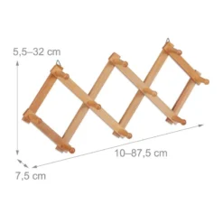 5x Garde Robe Mural En Bois Pliable -Promos Déco Vestiaire Boutique 5183f0bcbed44358aadc8a014c69b9be 1