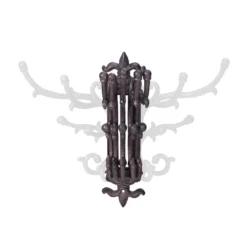 Garderobe Murale Vintage Lot De 2 Marron -Promos Déco Vestiaire Boutique 5281303609e94fbea31a0a61b13501c1