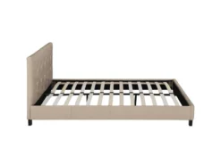 Lit Julia - 140 X 190 Cm - Taupe -Promos Déco Vestiaire Boutique 530133b4c3bd49eabf3481af6f2ba7c5