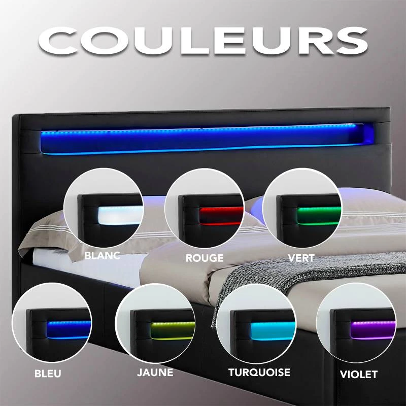 Lit Simple MIRANDO 120x190 Cm 5 Lit Simple MIRANDO 120x190 Cm – Image 5