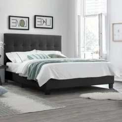 Lit 160 X 200 Cm + Sommier - PANDORA -Promos Déco Vestiaire Boutique 54f9da7b11e74352bc85ad3e690cb73e