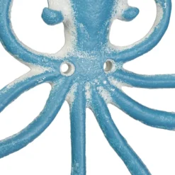 Portemanteau Mural Pieuvre En Bleu -Promos Déco Vestiaire Boutique 55494b64e5474c0ab888362ef3376233