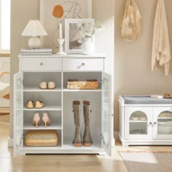 Meuble D'Entrée FSB68-W -Promos Déco Vestiaire Boutique 5775c86d04554b3ab698f5df940f92d8