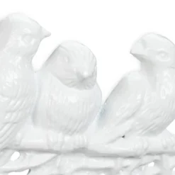 Portemanteau Blanc Design Oiseaux -Promos Déco Vestiaire Boutique 593ab12f3d8d448695c77698b5990f56