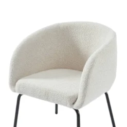 Fauteuil BELEM En Tissu Bouclette Blanc 22 Fauteuil BELEM En Tissu Bouclette Blanc -Promos Déco Vestiaire Boutique 5af908db6e884807a9572454e9afd8c4