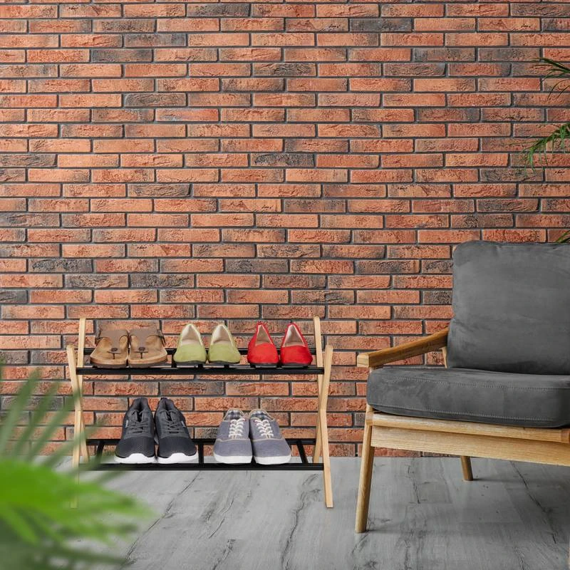 Étagère à Chaussures Avec 2 Niveaux 4 Étagère à Chaussures Avec 2 Niveaux – Image 4