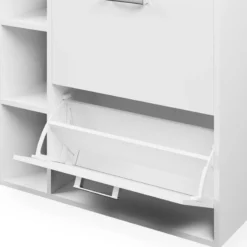 Meuble à Chaussures Orlando Blanc -Promos Déco Vestiaire Boutique 5cd927c315f440969a37c9c1ca11c71e