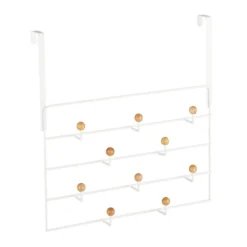 Porte-manteau Porte 10 Crochets Blanc
