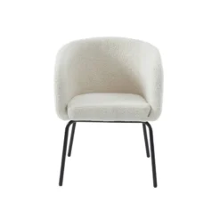 Fauteuil BELEM En Tissu Bouclette Blanc 20 Fauteuil BELEM En Tissu Bouclette Blanc -Promos Déco Vestiaire Boutique 5eed97a7130945188d353771ac8ded6a